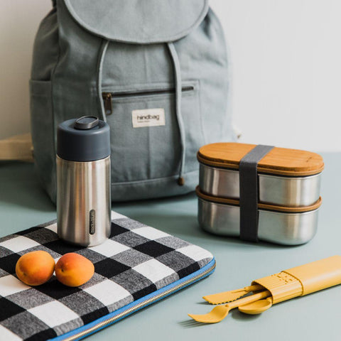 Lunch box et couverts réutilisables - Coutume