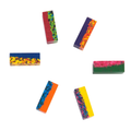 Boîte de 6 pierres de cire multicolores moulin roty 