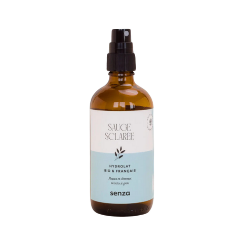 Hydrolat de Sauge Sclarée biologique cuutume.com 