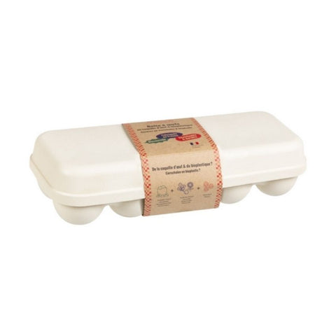 Boîte 10 Oeufs Réutilisable - Naturel