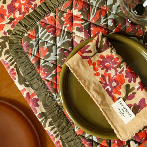 Serviette de table Biriani - Zelie Fossil