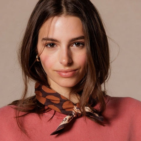 Small Foulard Manika - Pesos Ecorce