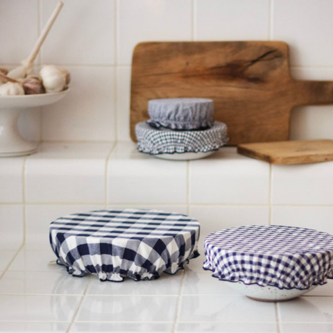 Set De 4 Charlottes Couvre-Plat - Confiture Marine
