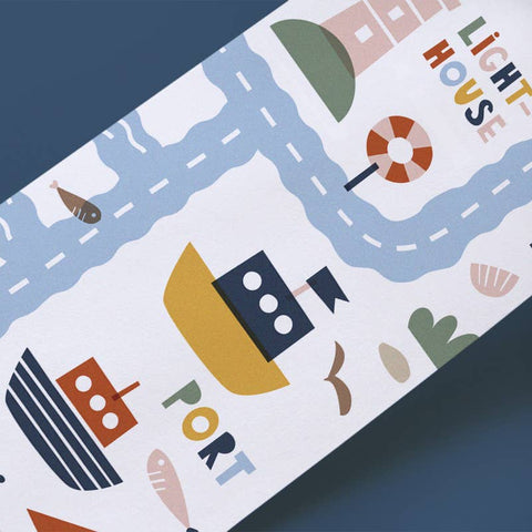 Livre créatif à dérouler - Ocean Tour