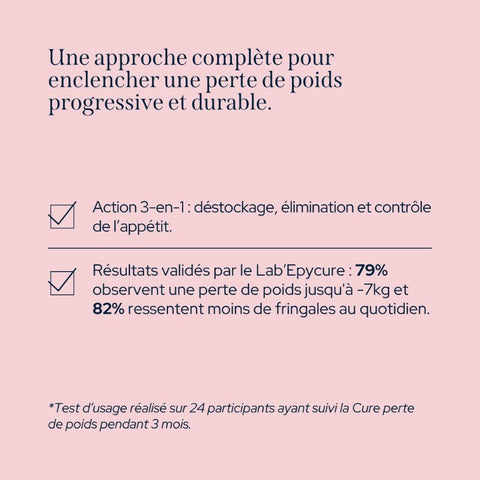 Cure perte de poids