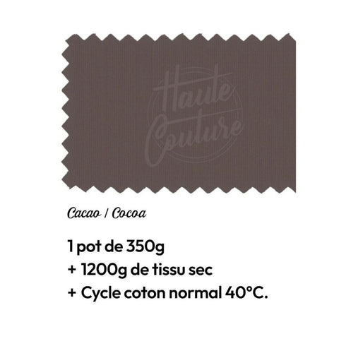 Teinture textile- Cacao
