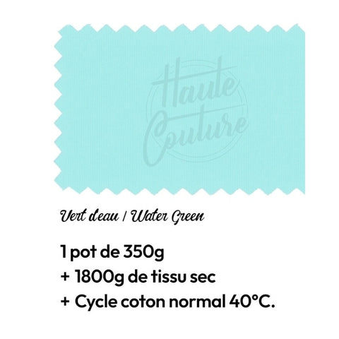 Teinture Textile - Vert D'Eau