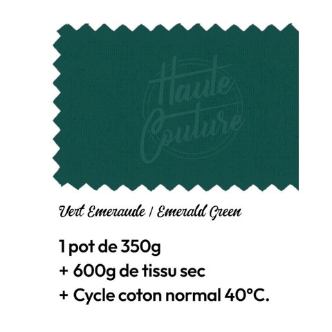 Teinture Textile - Vert Émeraude