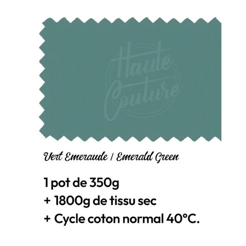 Teinture Textile - Vert Émeraude