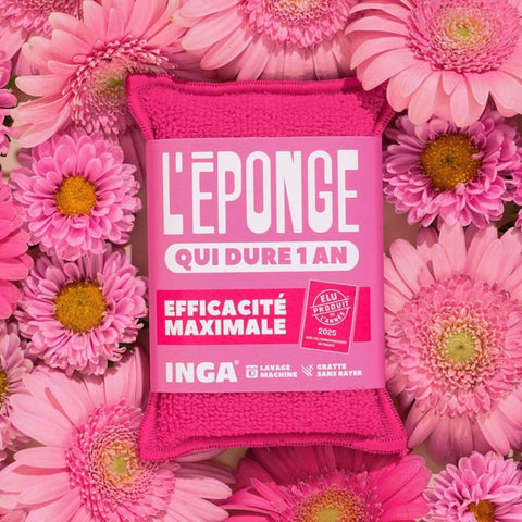 Éponge Lavable Rose
