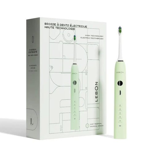Brosse à dents électrique - Vert tropical