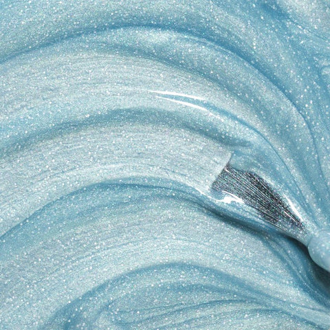  Vernis Enfant - Bonnie La Sirène bleu aqua pailleté Manucurist