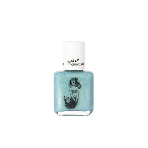  Vernis Enfant - Bonnie La Sirène bleu aqua pailleté Manucurist