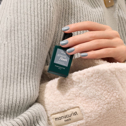 Vernis Semi Permanent Green Flash - Mist Grey