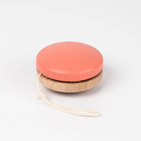 Yoyo en bois - Corail