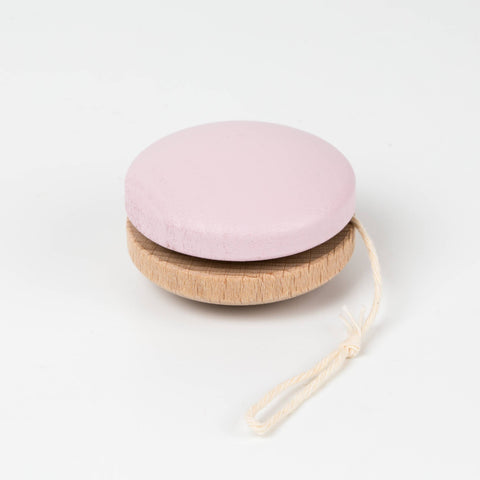 Yoyo en bois - Rose