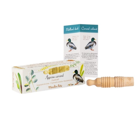 Appeau en bois - Canard - Le Botaniste