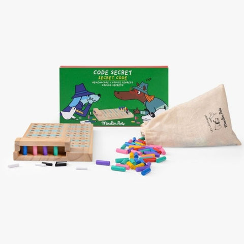 Code secret en bois - Les Loufoques