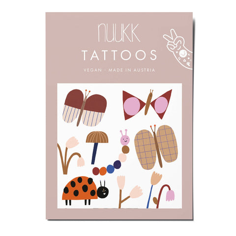 Tatouages bio pour enfants - Coccinelle