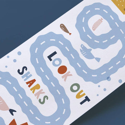 Livre créatif à dérouler - Ocean Tour