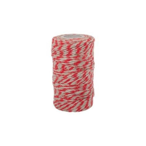 Fil De Lin Rouge Naturel 55m redecker