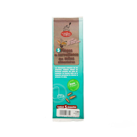 Lot De 5 Pièges Pour Mites Alimentaires - Coutume