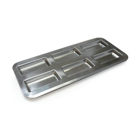Moules 6 Financiers En Fer Blanc - Coutume