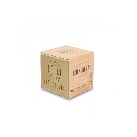 Cube de savon de Marseille 100g Fer à cheval